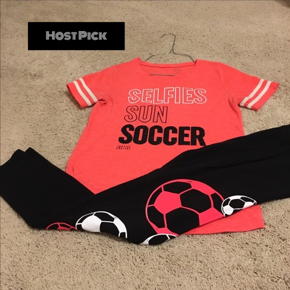 Justice Other - Girls size 14 Justice soccer outfit